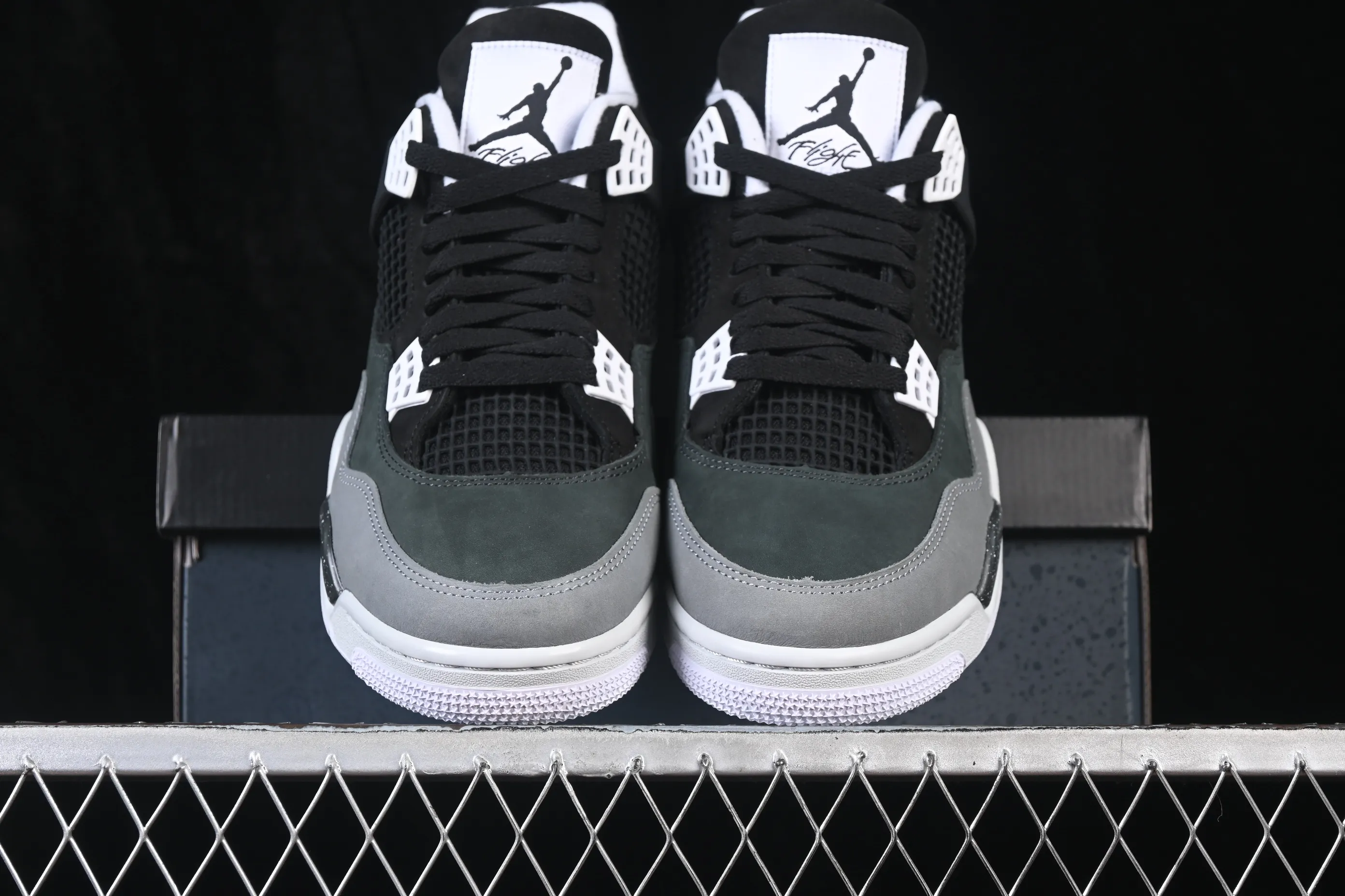 All categories Air Jordan Jordan series basketball shoes Air Jordan 4 LJR version Air Jordan 4 "Fear" AJ4 Joe 4 fear suit replica basketball shoes FQ8138-002